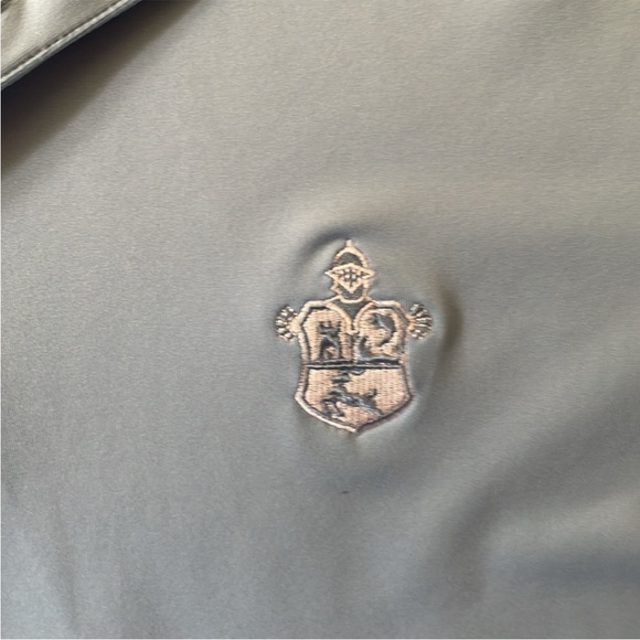 Peter MILLAR  blue Solid color Polo med - Picture 3 of 4